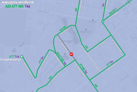 В связи с проведением работ по сооружению монолитных участков трамвайных путей движение транспорта временно приостановят по улице Янки Купалы