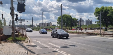 Работы на участке ул. Акимова на выезде из города завершены на сутки раньше