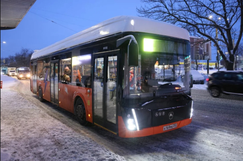 Первые пять электробусов вышли на маршрут в Нижнем Новгороде