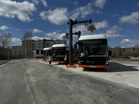 С 20 апреля электробусный маршрут Э-4 продлен до ЖК «Торпедо»