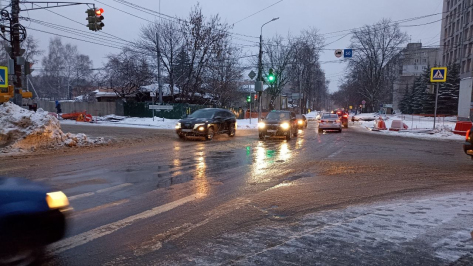 Перекресток улиц Пушкина и Тимирязева открыт для движения транспорта после работ по строительству тепловых сетей