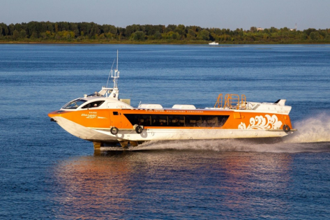 Почти 69 тысяч человек стали пассажирами судов на подводных крыльях "Валадй 45Р" в Нижегородской области